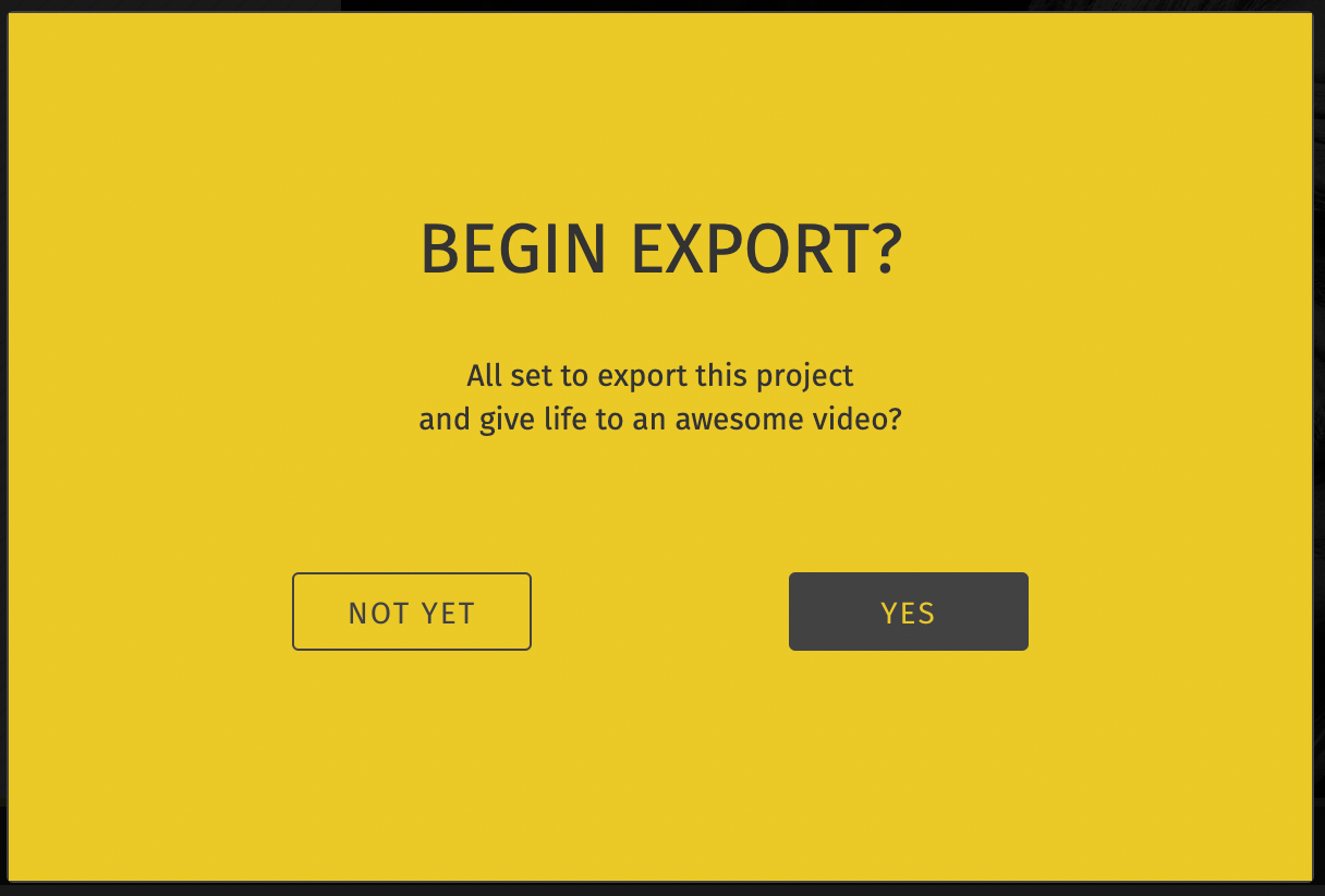 Once exported, you can download your HD video and share it. 