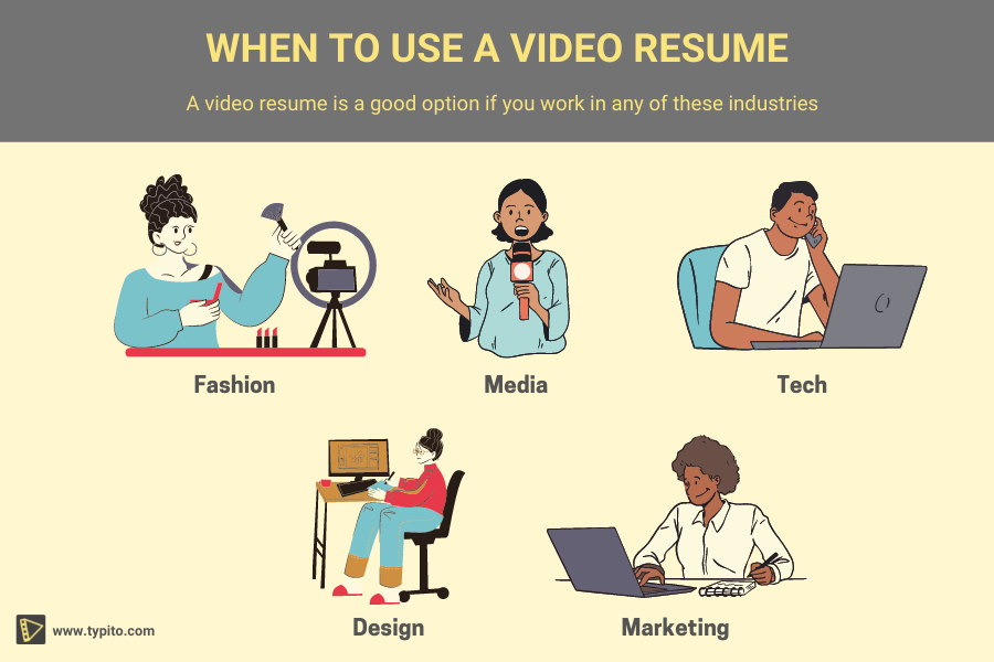 when to use a video resume