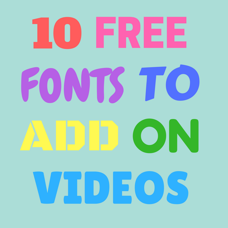 10 free fonts