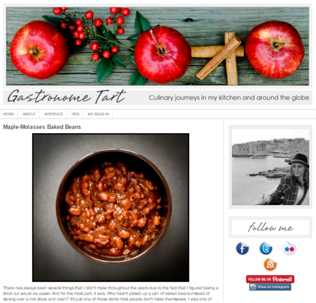 typepad for food blog