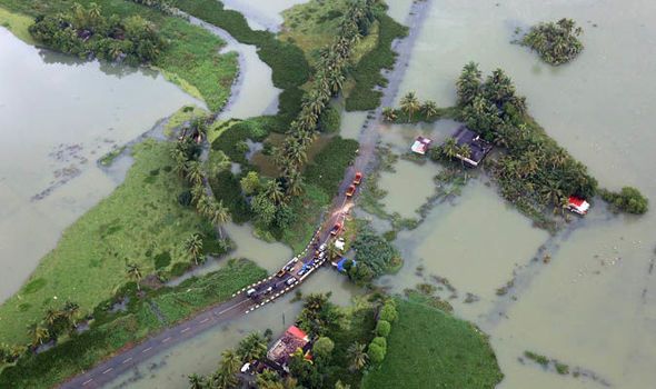 Kerala is witnessing a natural calamity