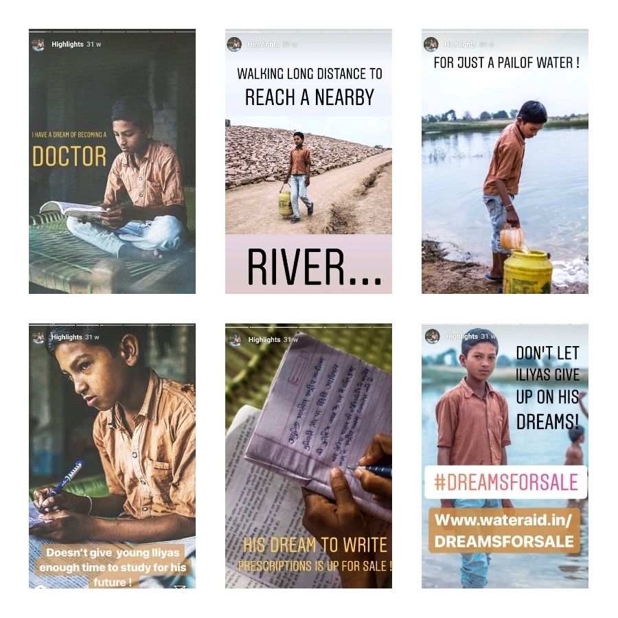 wateraid instagram 