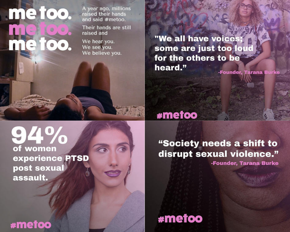 Metoo campaign - make your nonprofits Instagram account amazing