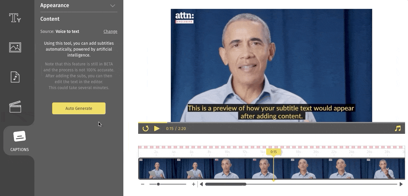 How to create captions for  videos using Captionfy