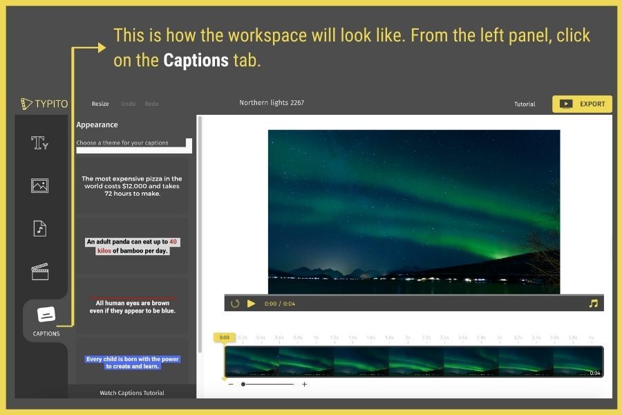 how to add captions to videos online
