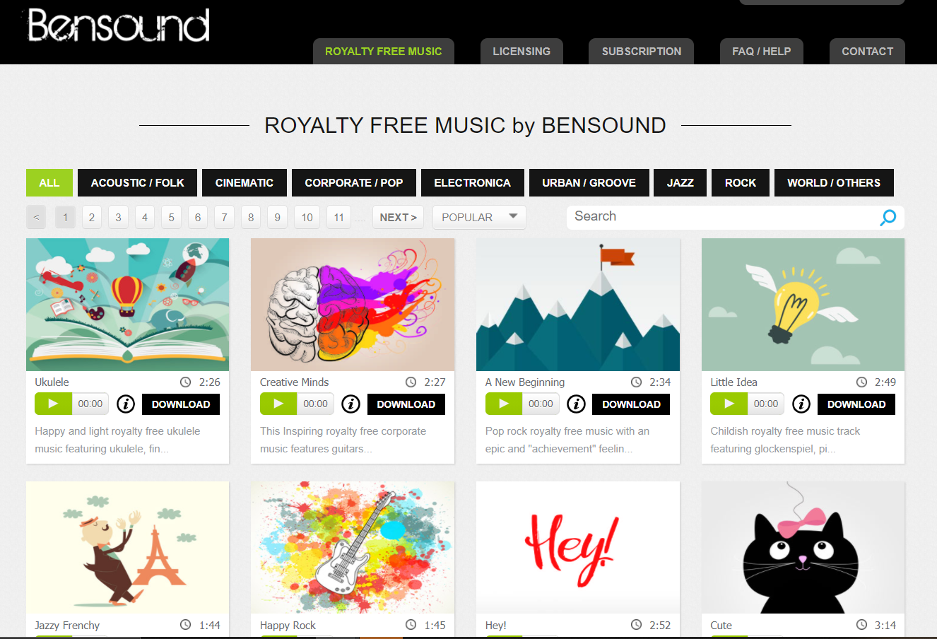 10 Great Places to Find Good Background Music for Video