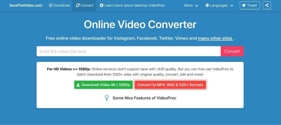 convert Dailymotion to mp4