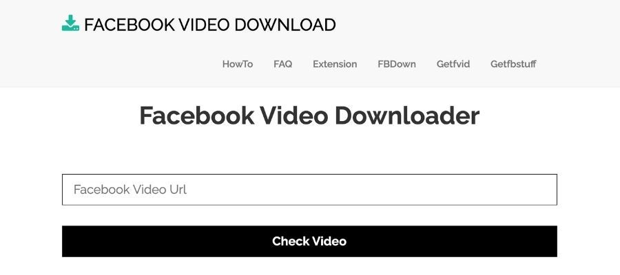 free facebook video downloader