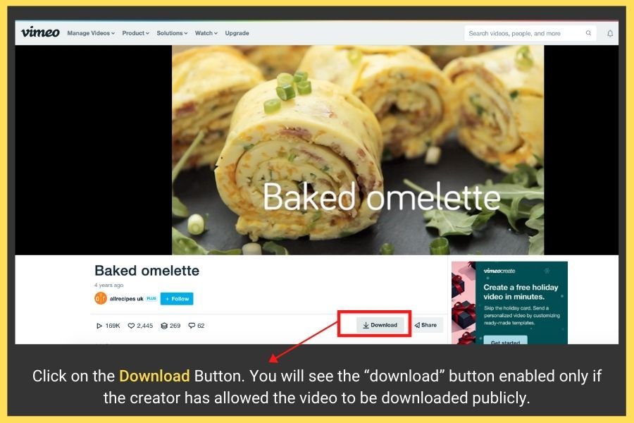how to download videos from vimeo