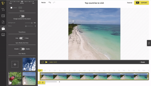 How to make a video longer for Instagram: Loop your video