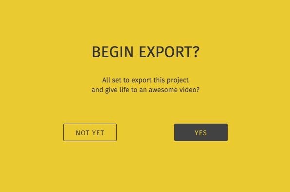 How to make a trailer: Export your trailer