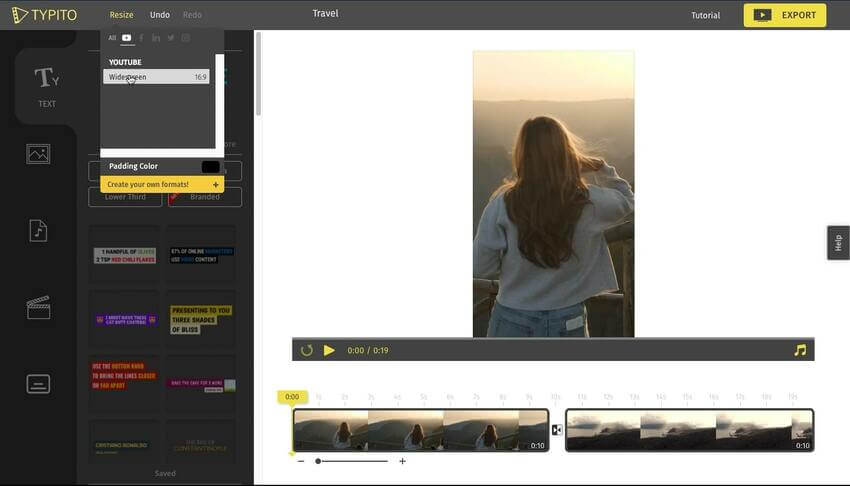 Convert Portrait Video To Landscape Rotate Video Online Typito